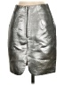 H&M Metallic Silver Formal Skirt Size 4 - photo 2