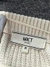MKT Studio Ivory Turtleneck Sweater Size Med (T2) - photo 7