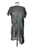 Max & Co Metallic Gray Casual Dress Size S - photo 1
