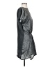 Max & Co Metallic Gray Casual Dress Size S - photo 4