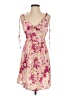 Unbranded Floral Pink Cocktail Dress Size S - photo 1