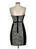 Max and Cleo Graphic Black Cocktail Dress Size 2 - photo 2