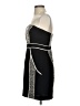Max and Cleo Graphic Black Cocktail Dress Size 2 - photo 5