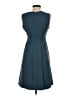 Ann Taylor Solid Teal Casual Dress Size 2 - photo 2