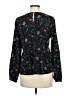 Mo:Vint 100% Polyester Black Long Sleeve Blouse Size M - photo 2