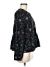 Mo:Vint 100% Polyester Black Long Sleeve Blouse Size M - photo 4