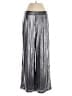 Lulus Metallic Silver Casual Pants Size S - photo 1
