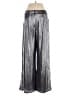 Lulus Metallic Silver Casual Pants Size S - photo 2