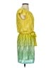 Guess 100% Polyester Tie-dye Green Casual Dress Size 0 - photo 4