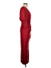 Self-Portrait 100% Polyester Red Cocktail Dress Size 2 - photo 4