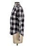 UNTUCKit 100% Cotton Plaid Blue Ivory Long Sleeve Button-Down Shirt Size 0 - photo 5
