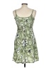 Especially Yours 100% Polyester Tropical Green Casual Dress Size 9 - 10 - photo 2