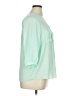 Elle 100% Polyester Green 3/4 Sleeve Blouse Size XL - photo 4