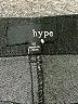 Hype Black Denim Shorts Size 13 - photo 3