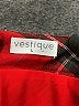 Vestique 100% Polyester Argyle Red Formal Skirt Size L - photo 4