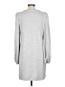 Nine West Solid Gray Casual Dress Size L - photo 2