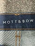 Mott & Bow Chevron-herringbone Blue Jeans Size 28 waist - photo 3