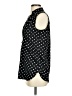 Myrtlewood 100% Polyester Polka Dots Black Sleeveless Blouse Size S - photo 5