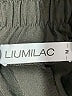 Liumilac Solid Black Track Pants Size M - photo 7