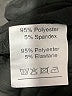 Liumilac Solid Black Track Pants Size M - photo 8