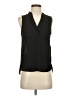 H&M Conscious 100% Polyester Black Sleeveless Blouse Size 4 - photo 1
