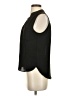 H&M Conscious 100% Polyester Black Sleeveless Blouse Size 4 - photo 5