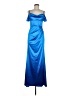 B. Darlin Blue Cocktail Dress Size 9 - 10 - photo 1