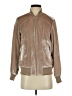 Madewell Metallic Brown Silver Jacket Size XXS - photo 1