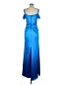 B. Darlin Blue Cocktail Dress Size 9 - 10 - photo 2