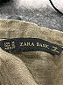 Zara Basic Brown 3/4 Sleeve Button-Down Shirt Size XL - photo 7