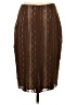 Kay Unger 100% Polyester Chevron-herringbone Brown Formal Skirt Size 4 - photo 2