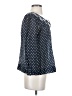 Point Sur Blue 3/4 Sleeve Blouse Size S - photo 4