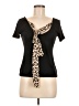 Shein Black Short Sleeve Top Size M - photo 1