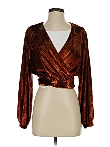 Lovers + Friends Long Sleeve Blouse (view 1)