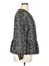 Shein Curve 100% Polyester Black Long Sleeve Blouse Size 1X - photo 4