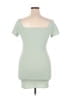 Forever 21 Green Short Sleeve Top Size XL - photo 2