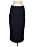 A.L.C. Solid Black Blue Formal Skirt Size 8 - photo 1