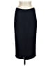 A.L.C. Solid Black Blue Formal Skirt Size 8 - photo 2