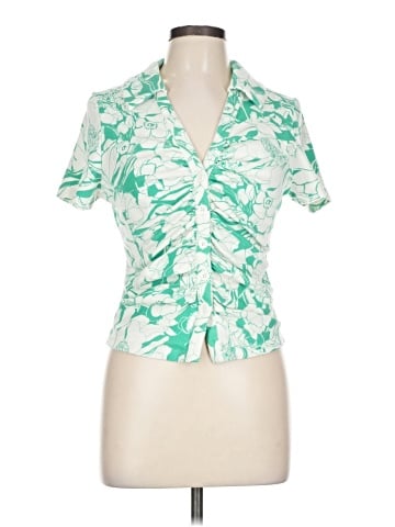 Maeve by Anthropologie Short Sleeve Blouse (view 1)