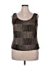 Xscape Brown Sleeveless Top Size 2X - photo 1
