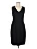 Ann Taylor LOFT Solid Black Cocktail Dress Size 6 - photo 1
