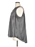 Torrid Gray Sleeveless Blouse Size 1X Plus (1) - photo 5