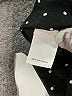 Halogen 100% Polyester Polka Dots Black Long Sleeve Blouse Size XS - photo 8