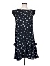 French Connection 100% Polyester Stars Black Casual Dress Size 6 - photo 1