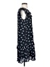 French Connection 100% Polyester Stars Black Casual Dress Size 6 - photo 4