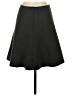 Ann Taylor 100% Polyester Solid Gray Casual Skirt Size 2 - photo 2