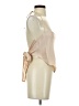 Cotton Candy LA 100% Polyester Tan Halter Top Size M - photo 4