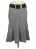 Carole Little Chevron-herringbone Gray Casual Skirt Size 8 - photo 1