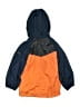 Skechers 100% Polyester Color Block Orange Windbreaker Size 4 - photo 2