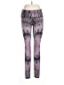 Noli Tie-dye Purple Yoga Pants Size L - photo 1